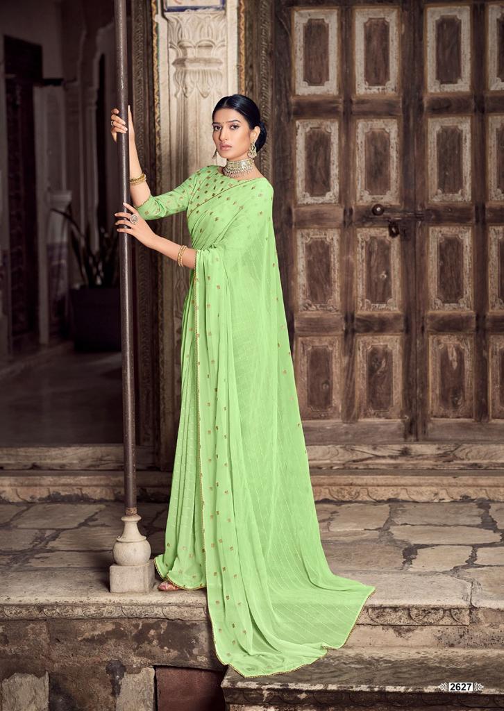 Kashvi Gargi Party Wear Designer Fancy Georgette Saree Collection
